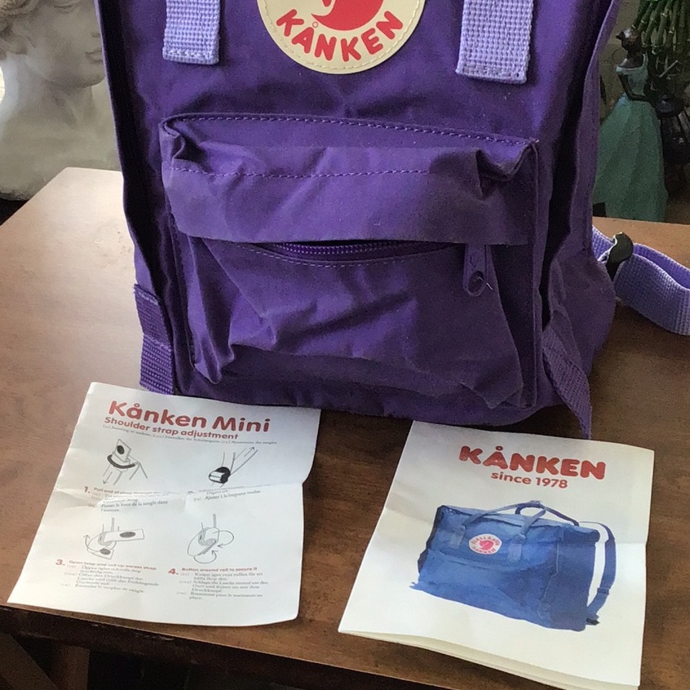 Purple Fjällräven Kånken Mini backpack - Picture 10 of 16